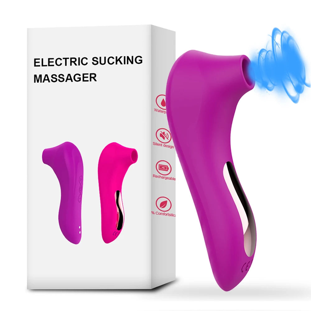 Stimulateur Clitoris & Mamelons – Aspirateur Sensoriel pour Femme