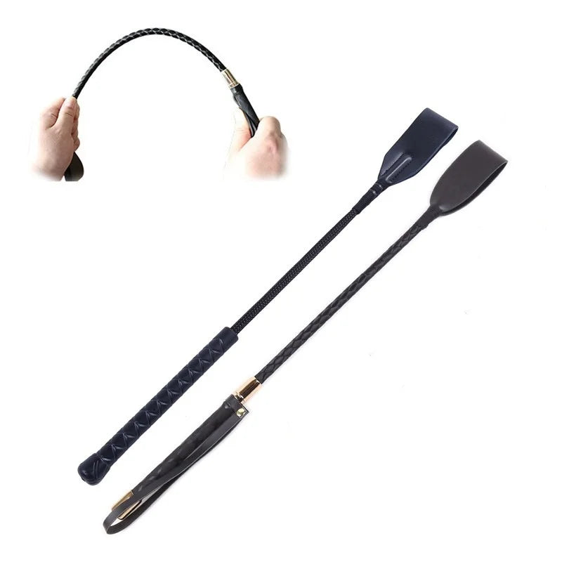 Cravache en Cuir – Légère & Résistante pour Jeux Érotiques