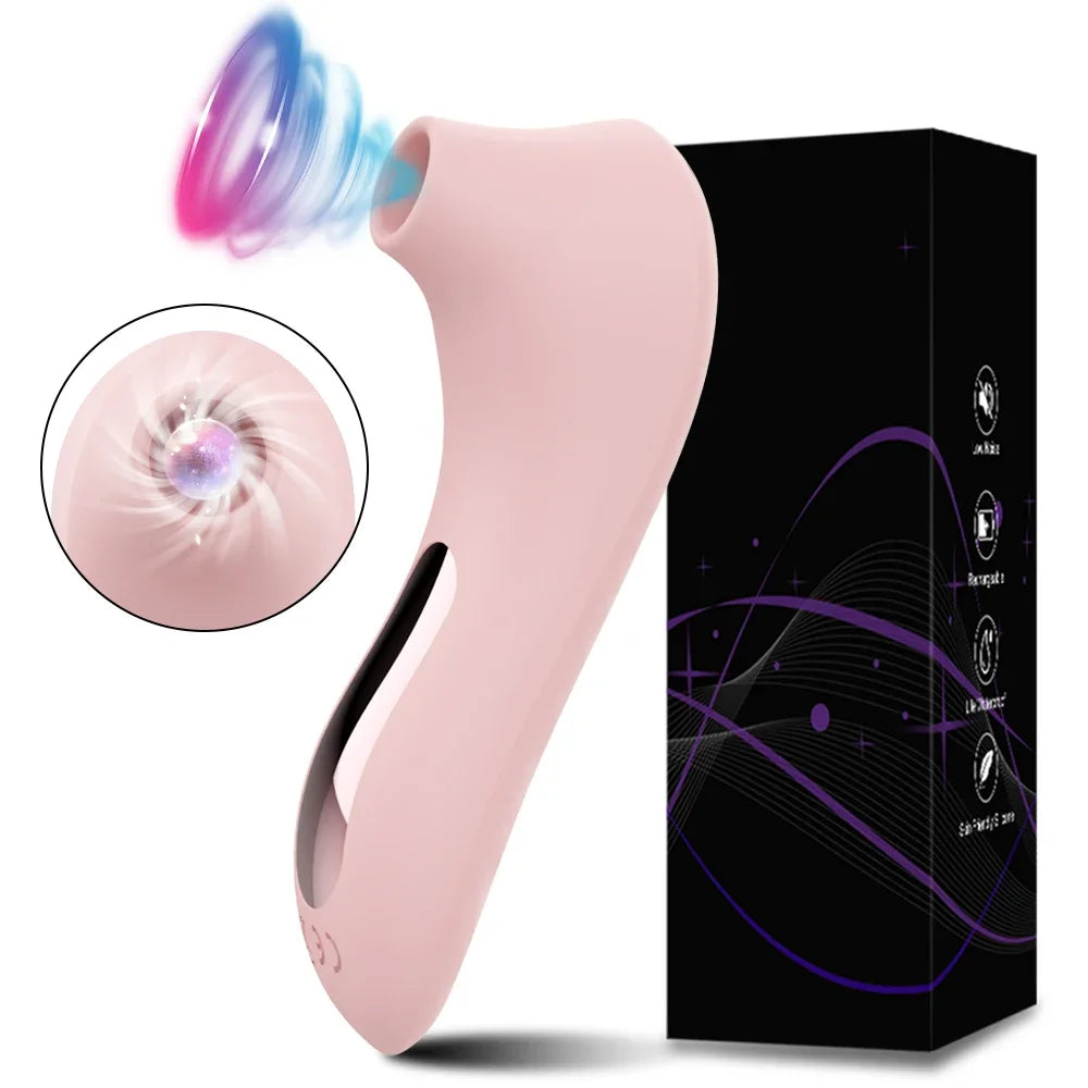 Stimulateur Clitoris & Mamelons – Aspirateur Sensoriel pour Femme