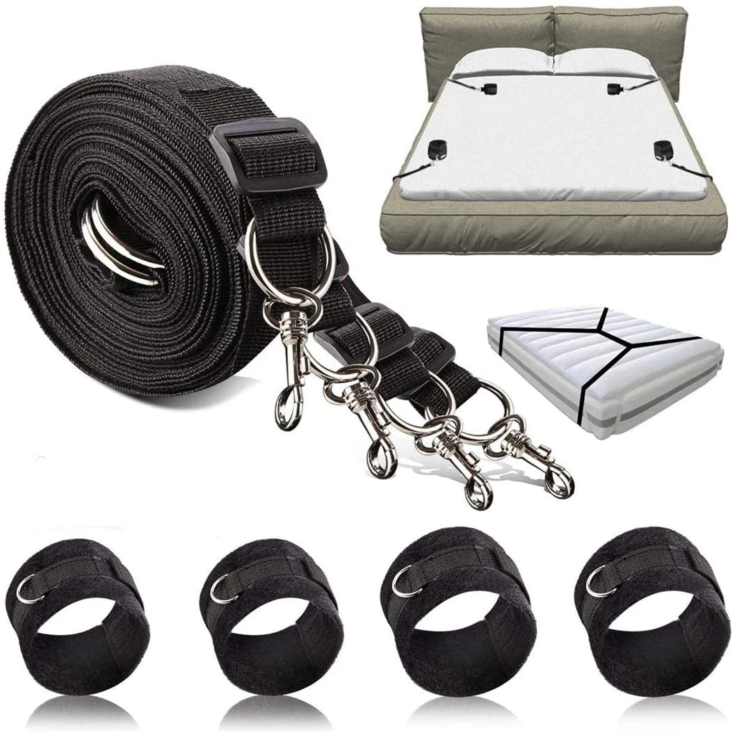 Kit Menottes & Entraves BDSM – Jeu Érotique pour Couples