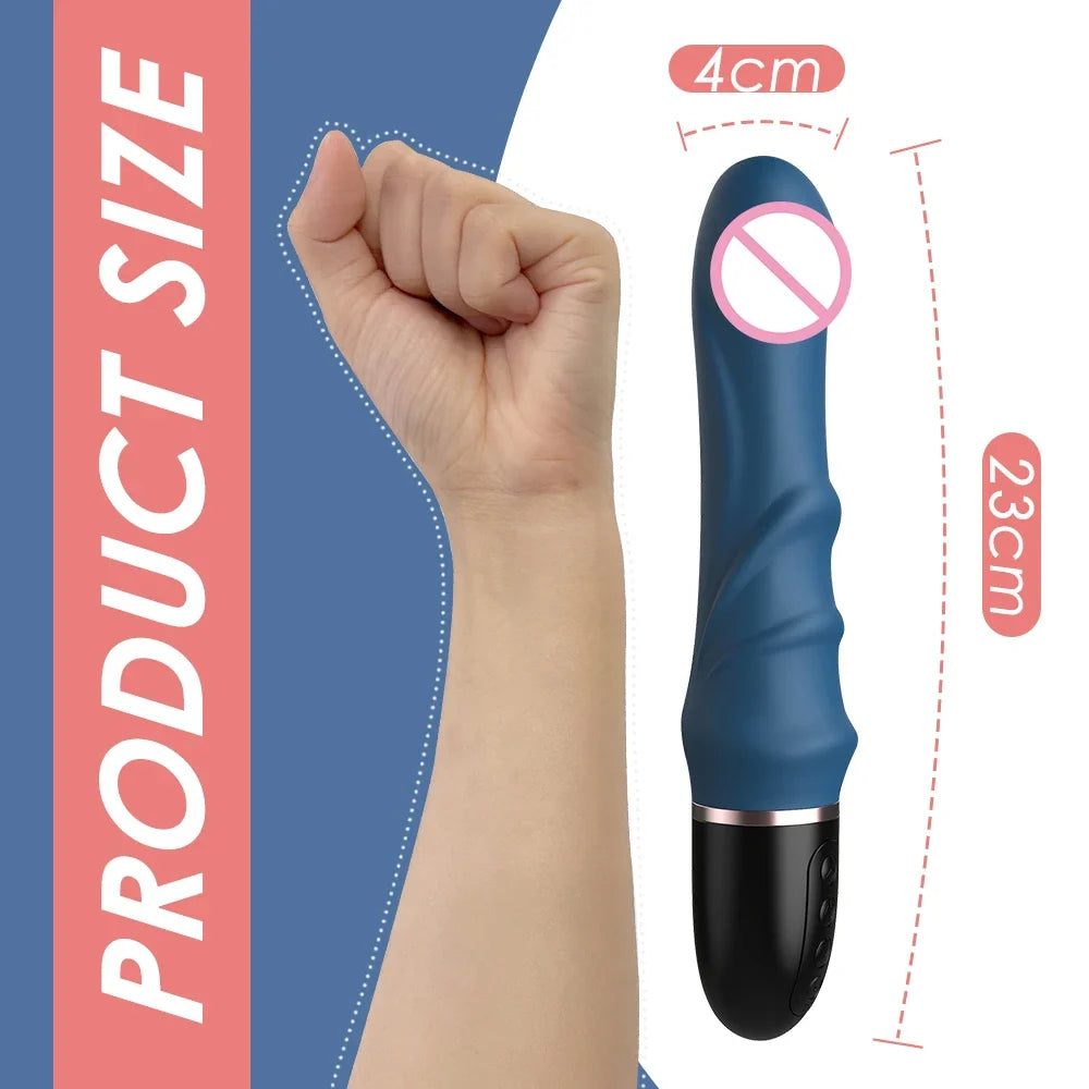 Vibromasseur G-Spot 10 Modes – Masseur Intime Rechargeable pour Femme