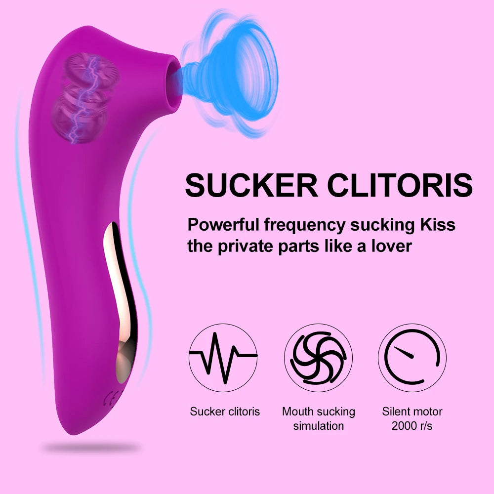 Stimulateur Clitoris & Mamelons – Aspirateur Sensoriel pour Femme