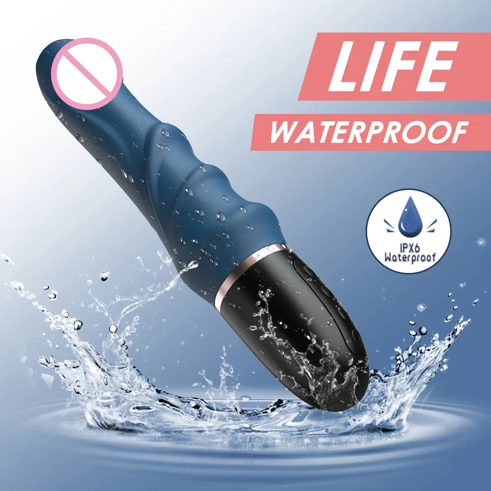 Vibromasseur G-Spot 10 Modes – Masseur Intime Rechargeable pour Femme