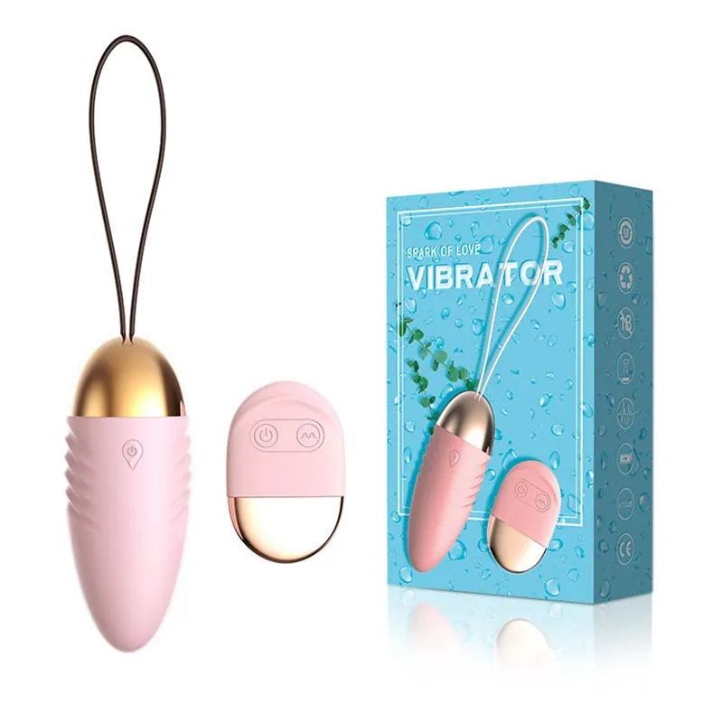 Vibromasseur Télécommandé Sans Fil 10 Vitesses – Stimulateur Clitoris pour Femme